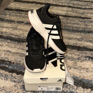 Adidas Racer Black and White Shoes